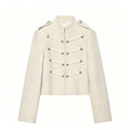 Décoration de boucle manteau Napoléon floral grossier pour femmes