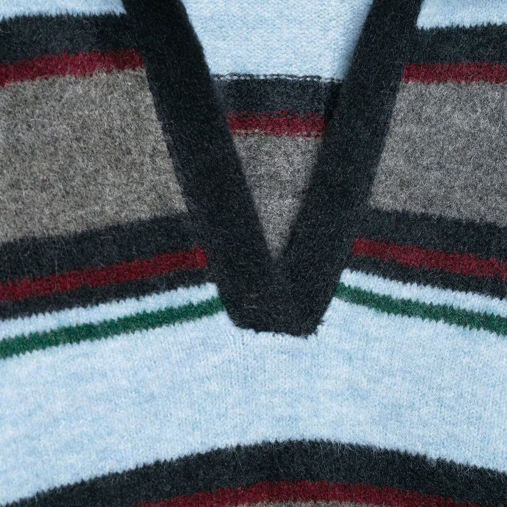 Women's Striped Polo Shirt
