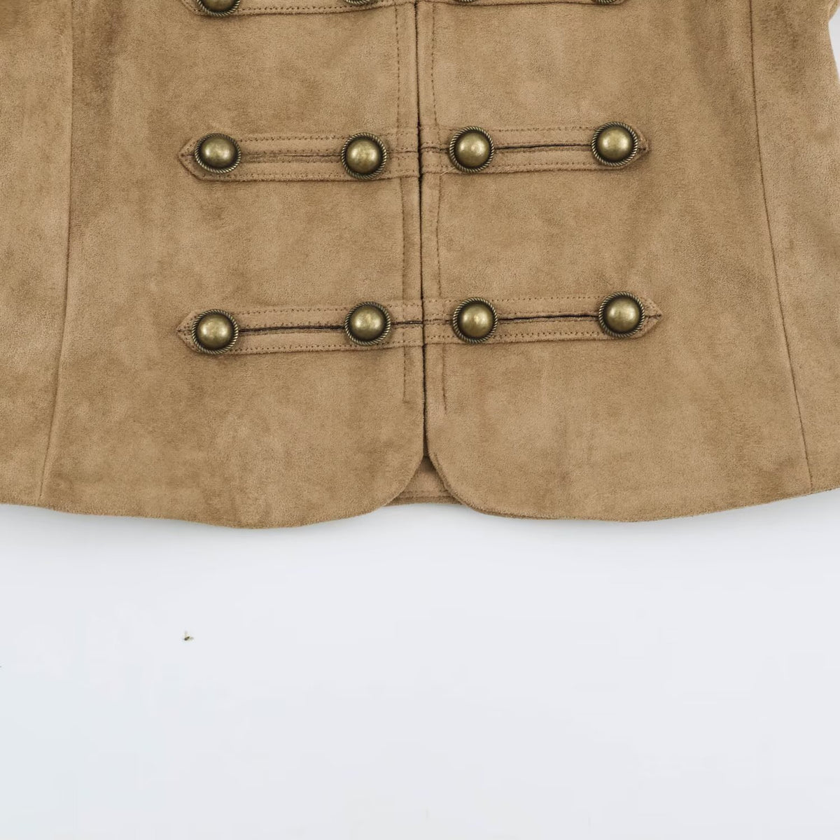 Rope knot long sleeved jacket
