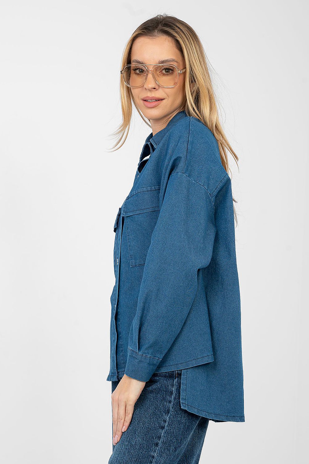  Chemise manche longue model 224204 Italy Moda 