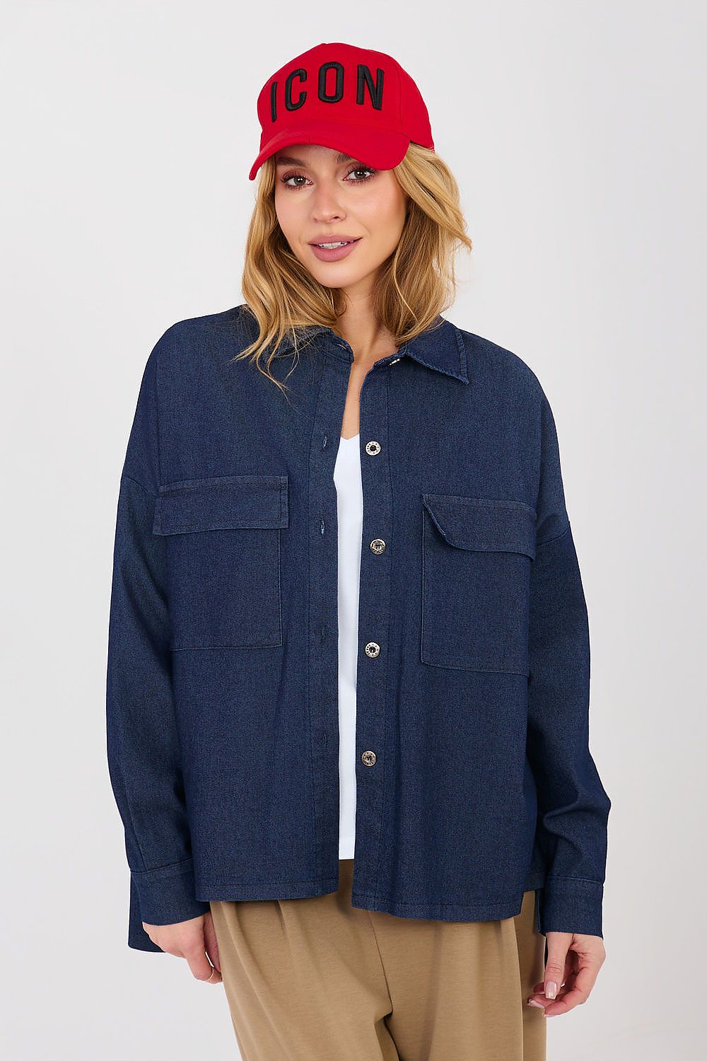  Chemise manche longue model 224205 Italy Moda 